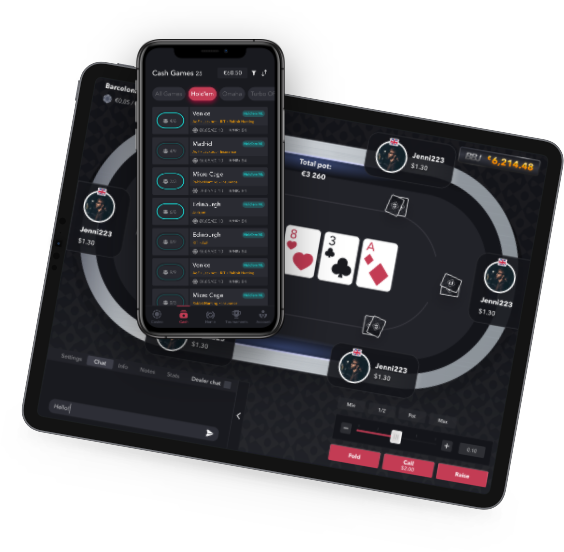 Poker Client Devices