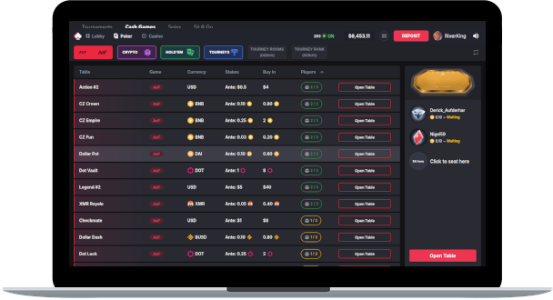 Poker Client Devices